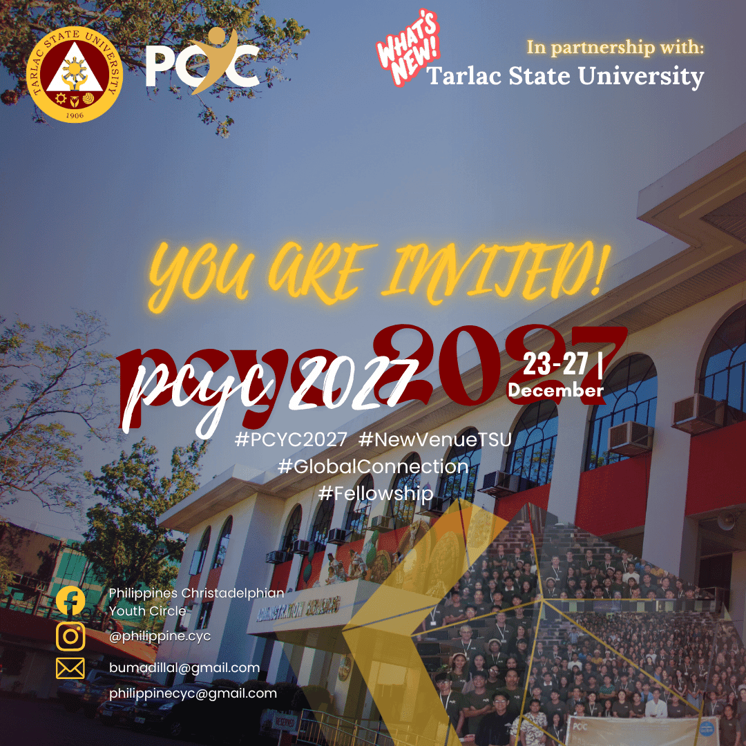 Philippine Christadelphian Youth Circle 2027